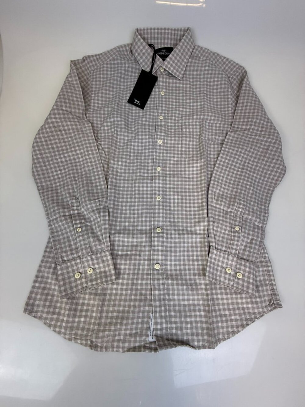 Rodd & Gunn Beige Sports Fit Oxford Shirt OJ-39
